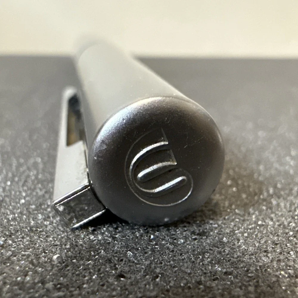 Vintage Waterman Graduate Fountain Pen Fine F Steel Nib Brushed Chrome France